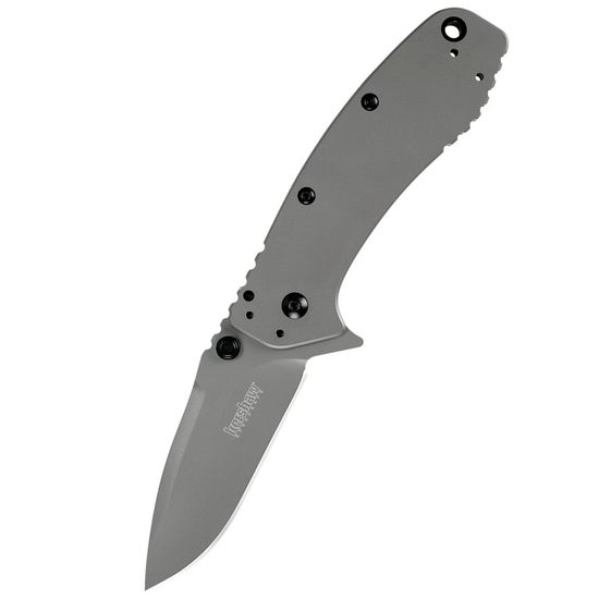 Складной нож KERSHAW Cryo 2 1556TI c клинком из стали 8Cr13MoV, рукоять Stainless Steel