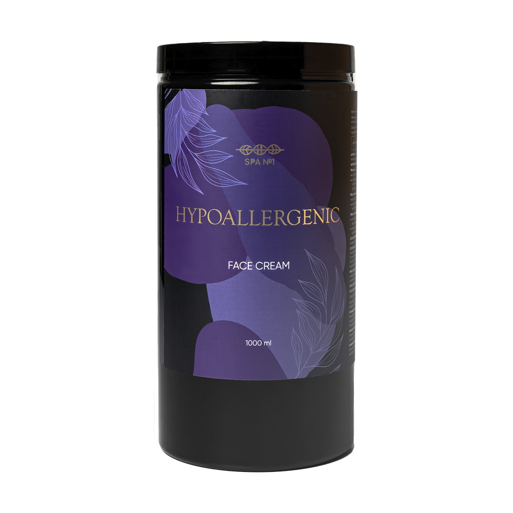 Массажный крем для лица гипоаллергенный Spa№1 1000 мл