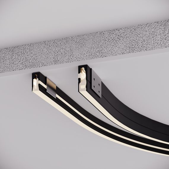 Профиль Arlight WPH-Flex-0616-Side-S9-5M Black 045788