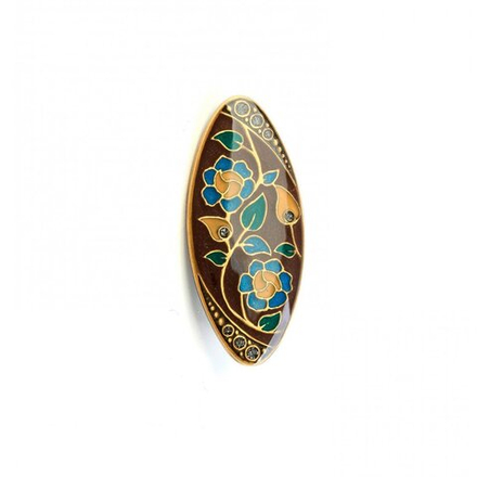 Брошь Clara Bijoux Цветы F77104 BR