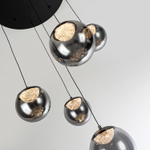 Подвесной светодиодный светильник Modelux ML.2338.5 BK