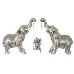 GAEM Фигурка декоративная "Слоны", L23 W5 H12 см