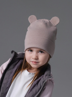 Шапка трикотажная (Какао) ТЕДДИ