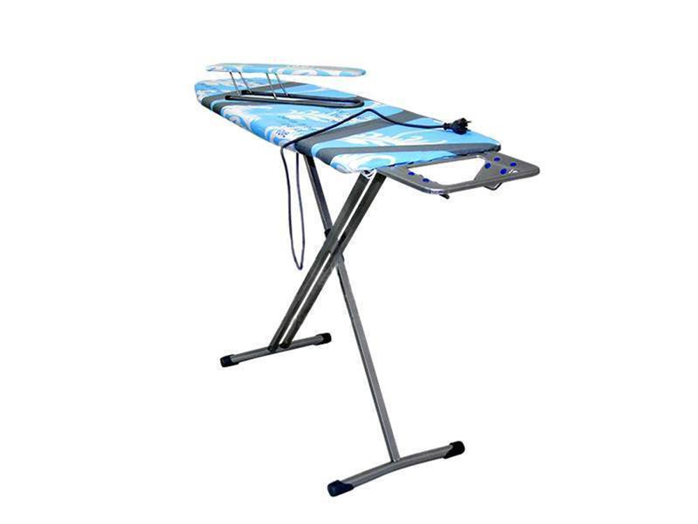 Доска гладильная "Ника-10+" 1220*400мм, металл, чехол хлопок, с подрукавником