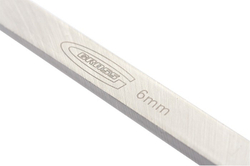 Долото-стамеска Piranha, 6 мм, двухкомпонентная эргономичная рукоятка Gross