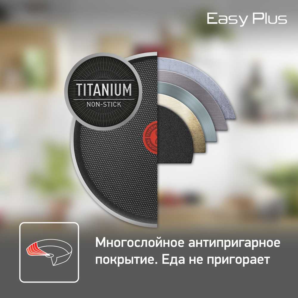 Сковорода Tefal Easy Plus 22 см 04206122