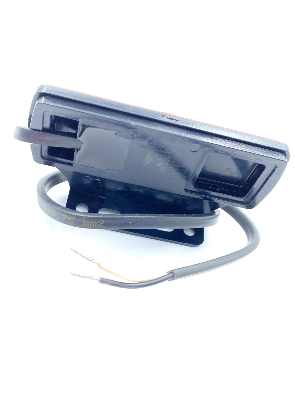 Фонарь габаритный светодиодный Fristom FT-017 С+К LED красный, с кронштейном, провод 1 м. (1 шт.)