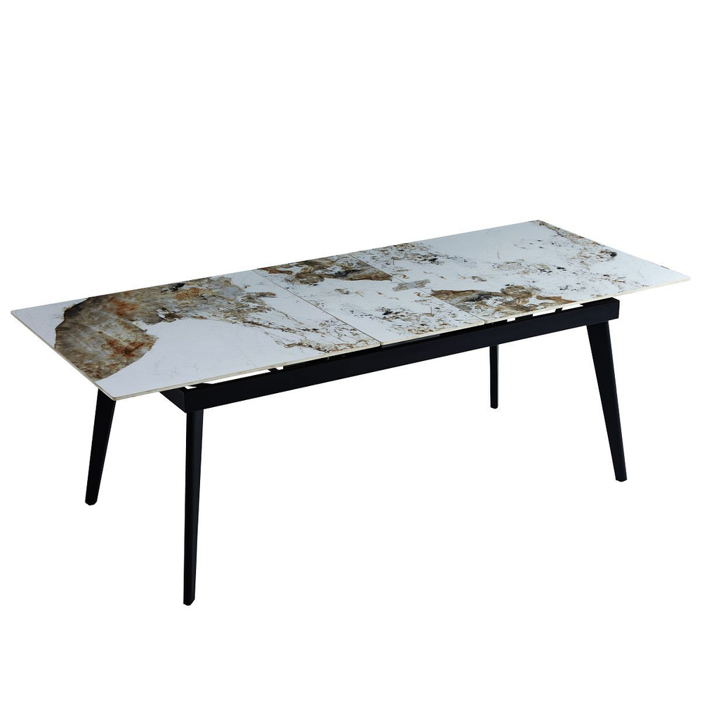 Стол керамический LA ALTA SEVILLE Pandora 2 180-220*90*76, каркас черный