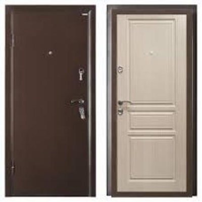 Панель для двери ПРАКТИК внутренняя, бел дуб Промет