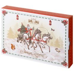 БЛЮДО LEFARD "ТРОЙКА" ПРЯМОУГ. 25*16*3 СМ КРАСНОЕ (КОР=12ШТ.)