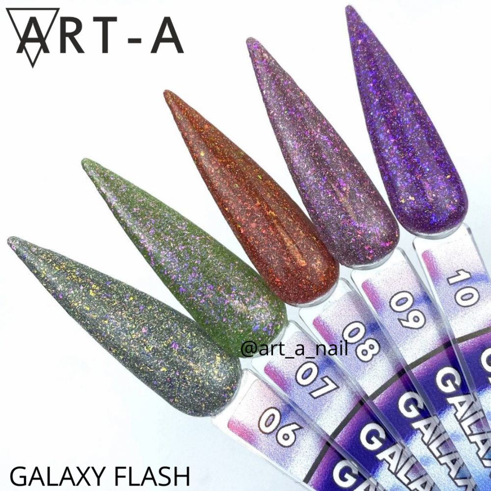 ART-A Гель-лак Galaxy Flash 10, 8 мл