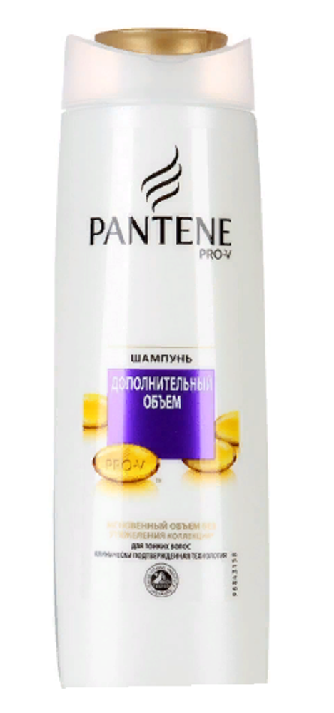 Pantene Шампунь для волос Дополнительный объем, 400 мл