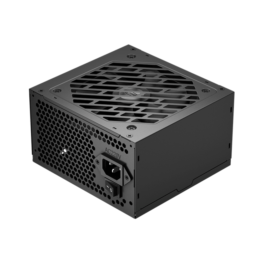 Блок питания PCCooler  500W, Non Modular, 80+, КПД ≥80%, ATX, FAN 120mm, Черный, P1-AF500-N1H