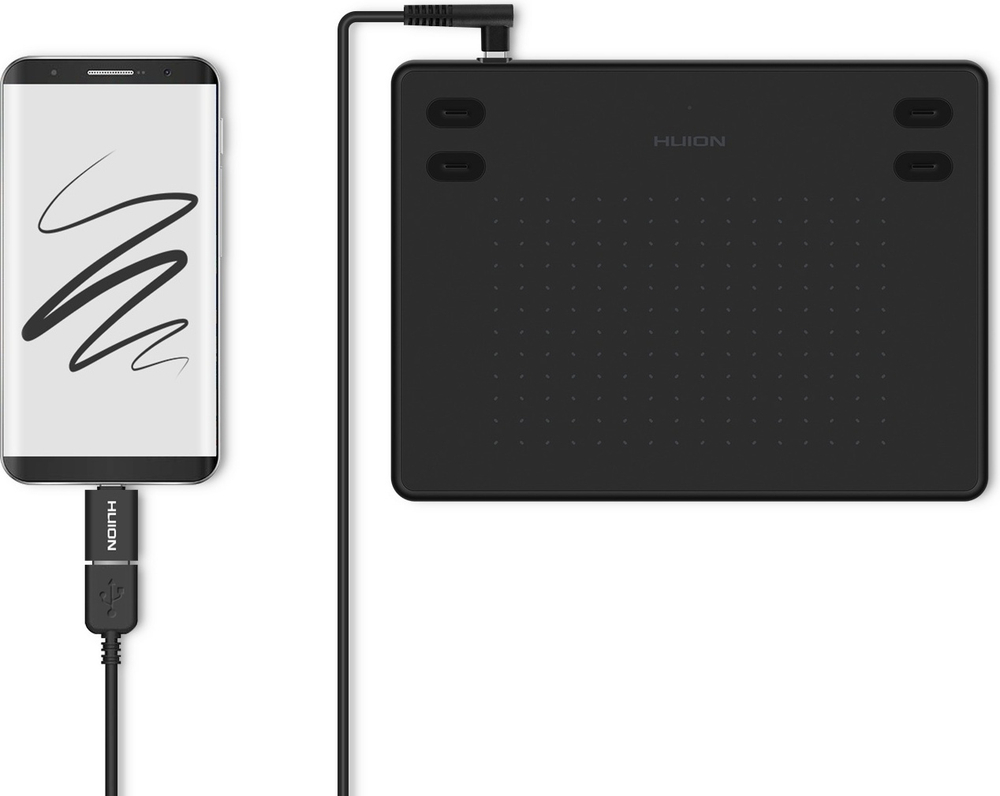 Графический планшет HUION RTE-100
