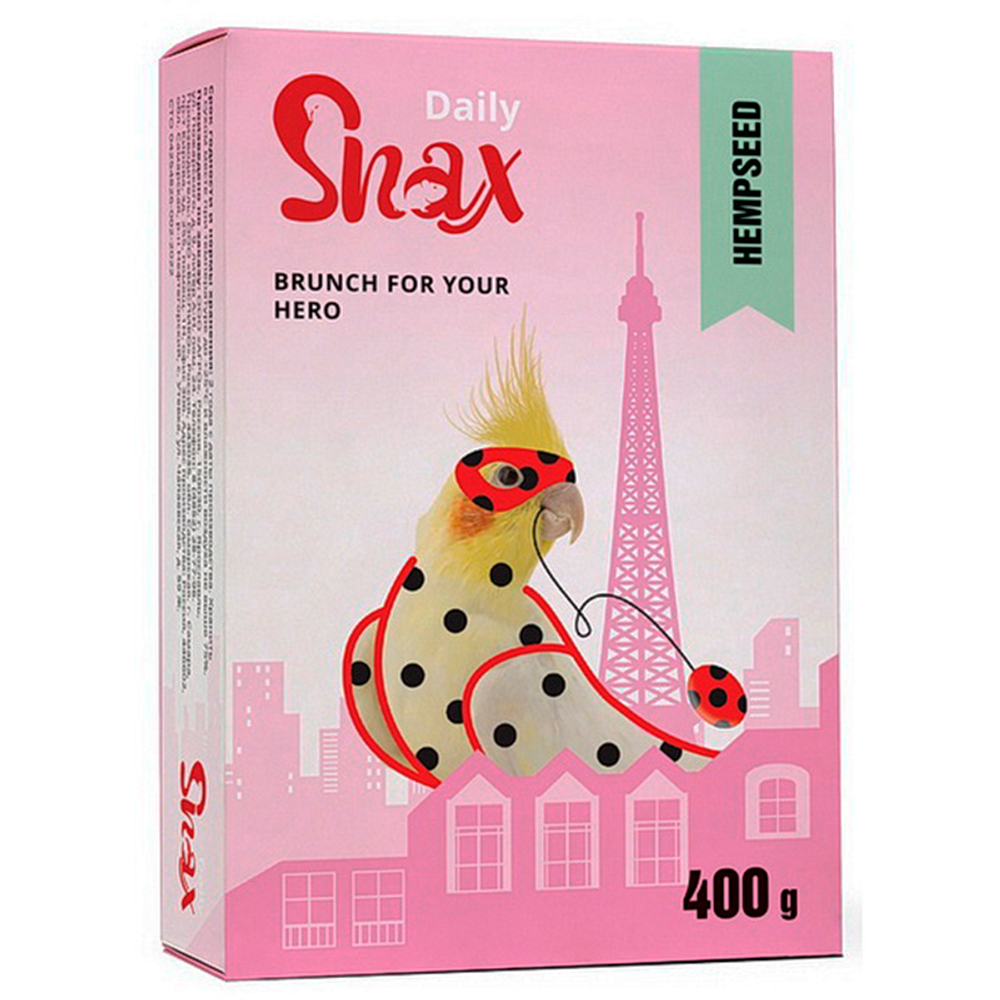 Корм Snax Daily д/средних попугаев 400г