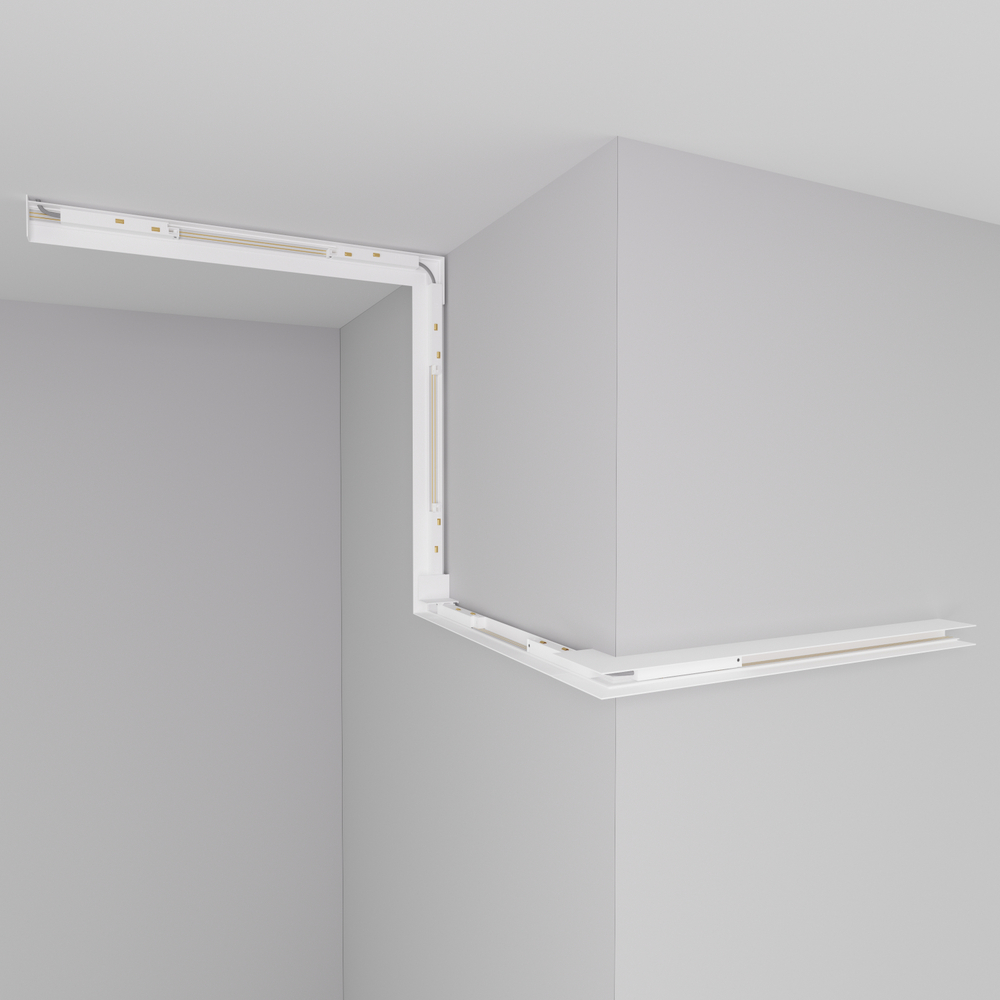 Шинопровод, накладной/подвесной/встраиваемый, DC 48 В, L2500xW26xH52, 5мм