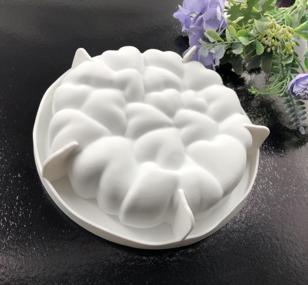 Форма для муссовых тортов "Сердечки"