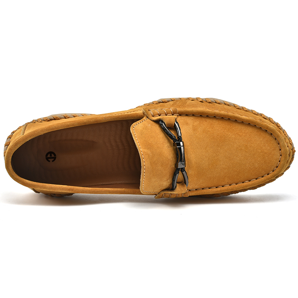 ENRICO COVERI Pigskin Gommino Loafers Men"s