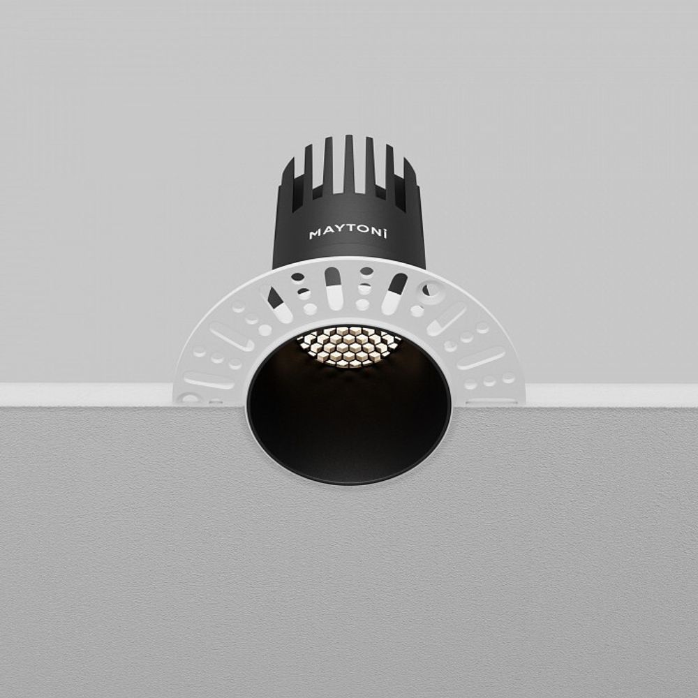 Встраиваемый светильник Maytoni Dip DL120-10W-4K-TRS-B