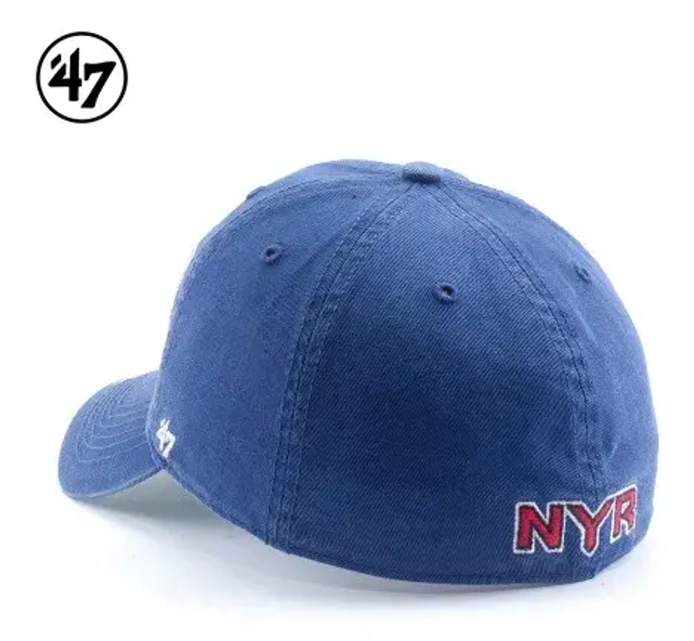 Бейсболка 47 BRAND NEW YORK RANGERS светло синий