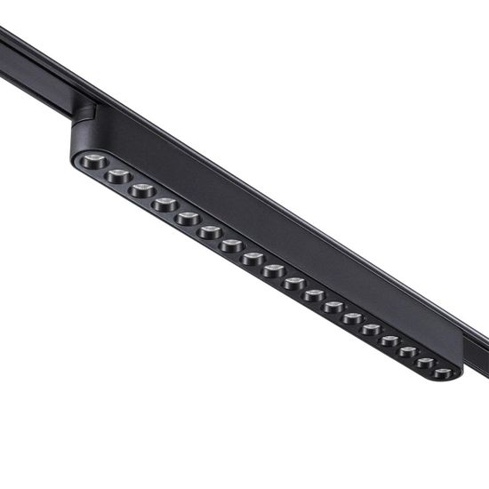 359078 SHINO NT23 179 черный Трековый светильник для низковольтного шинопровода IP20 LED 18W 48V 4000K 1710Лм SMAL