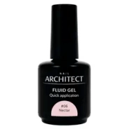 Nail ARCHITECT FLUID GEl- Гель Флюид светло-розовый 06 Nectar. Жидкий, низкотемпературный, ультрастойкий гель, 15 мл