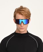 Спортивные очки GOG Kari / Matt Black / Polarized Reflex White-Blue