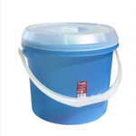 Ведро с крышкой 20л син.