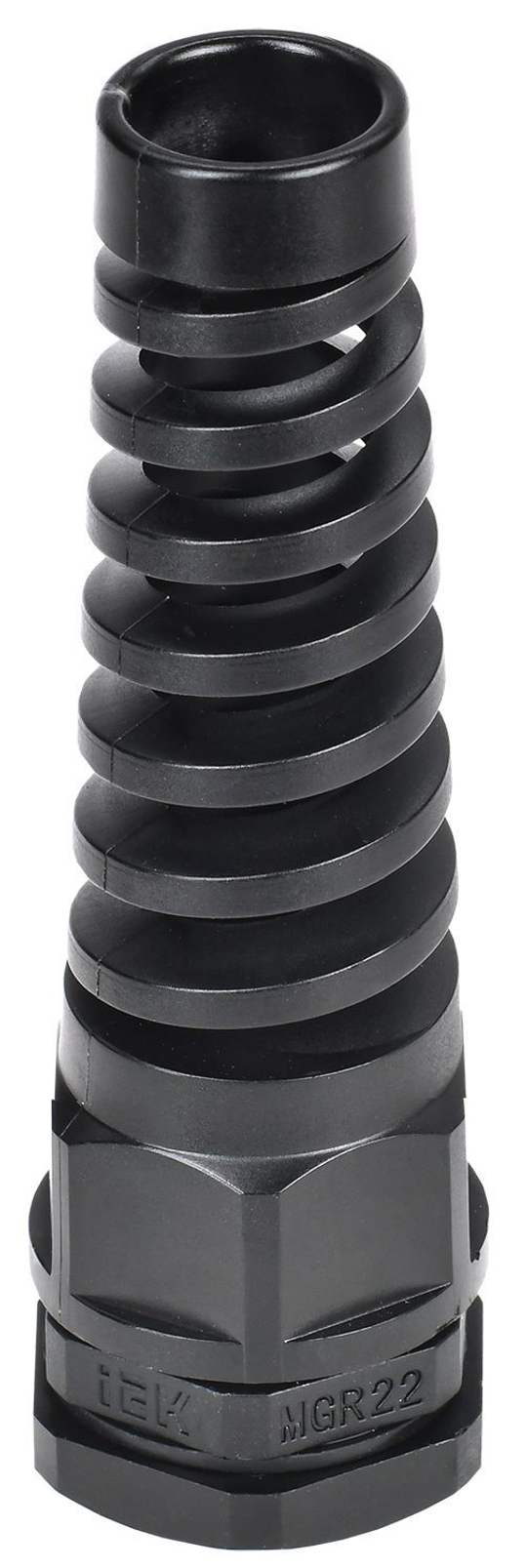 Сальник MGR 22 с гибким отводом d=10-14мм IP68 черный IEK