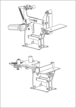Стойка-Гриндер для УШМ 4-х роликовая СГ-05