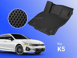Коврики EVA 3D для Kia K5 2020+ Delform Premium EVS-0716