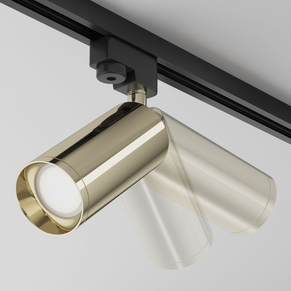 Трековый светильник для однофазного шинопровода Maytoni Unity Focus TR004-1-GU10-G