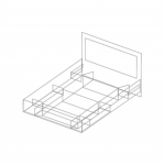 Вита Кровать 140 с подъемным механизмом