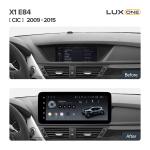 Магнитола для BMW X1 E84 2009-2014 CIC (рамка 10) - Teyes LUX ONE 360 монитор 12.3" 2K QLED на Android 10, Быстрая, CarPlay, 4G SIM-слот, 4 камеры в комплекте