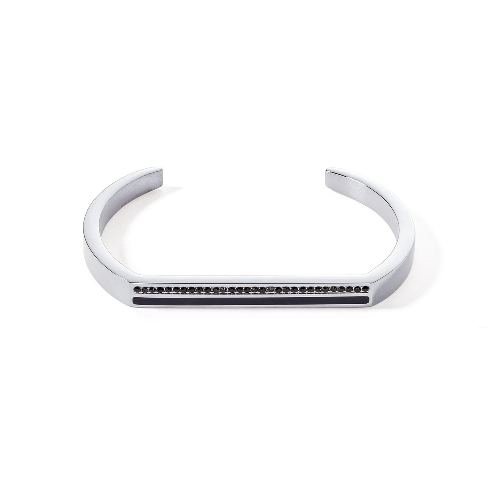 Браслет Coeur de Lion Black-Silver 0133/32-1317 18