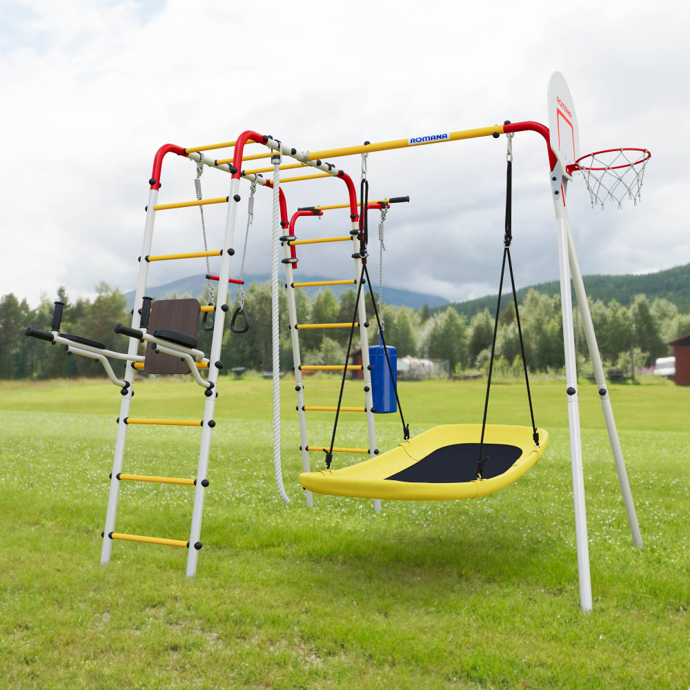 Детский спортивный комплекс для дачи ROMANA Fitness