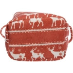 Коробка для хранения «ИДЕЯДОМА», принт новогодний, цвет красный, 20,5*14*17см, (лейбл Селфи)