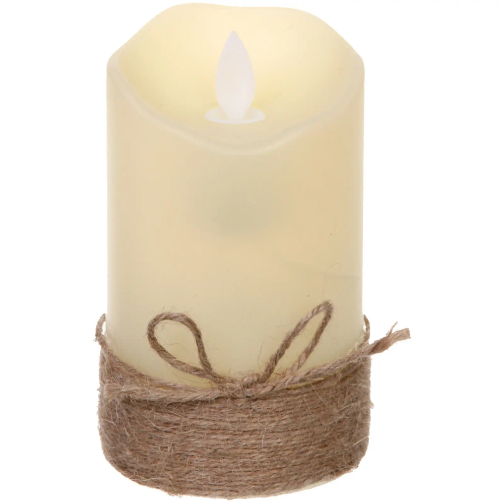 Сувенир с подсветкой «Свеча - Пламя» 7,5*12,5 см (работает от батареек 3 ААА)