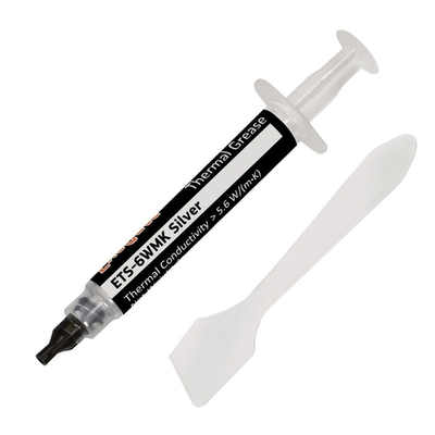 Термопаста Exegate EX282349RUS Термопаста ETS-6WMK Silver, шприц с лопаткой, 30г