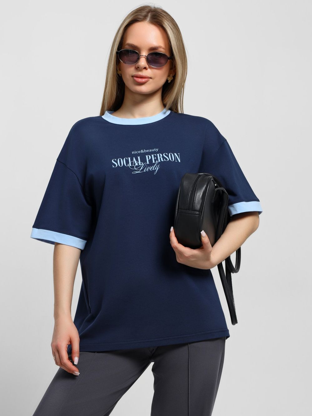 Футболка Магнат Виотекс ТЁМНО-СИНИЙ