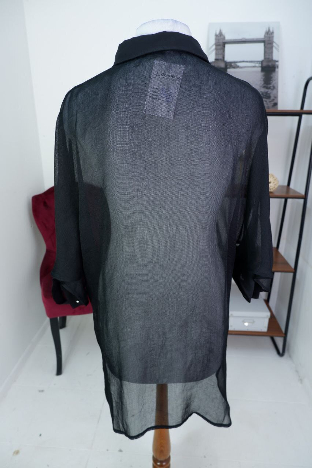 Блузка рубашка интересная 48 размер