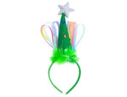 Ободок Елка со стразами