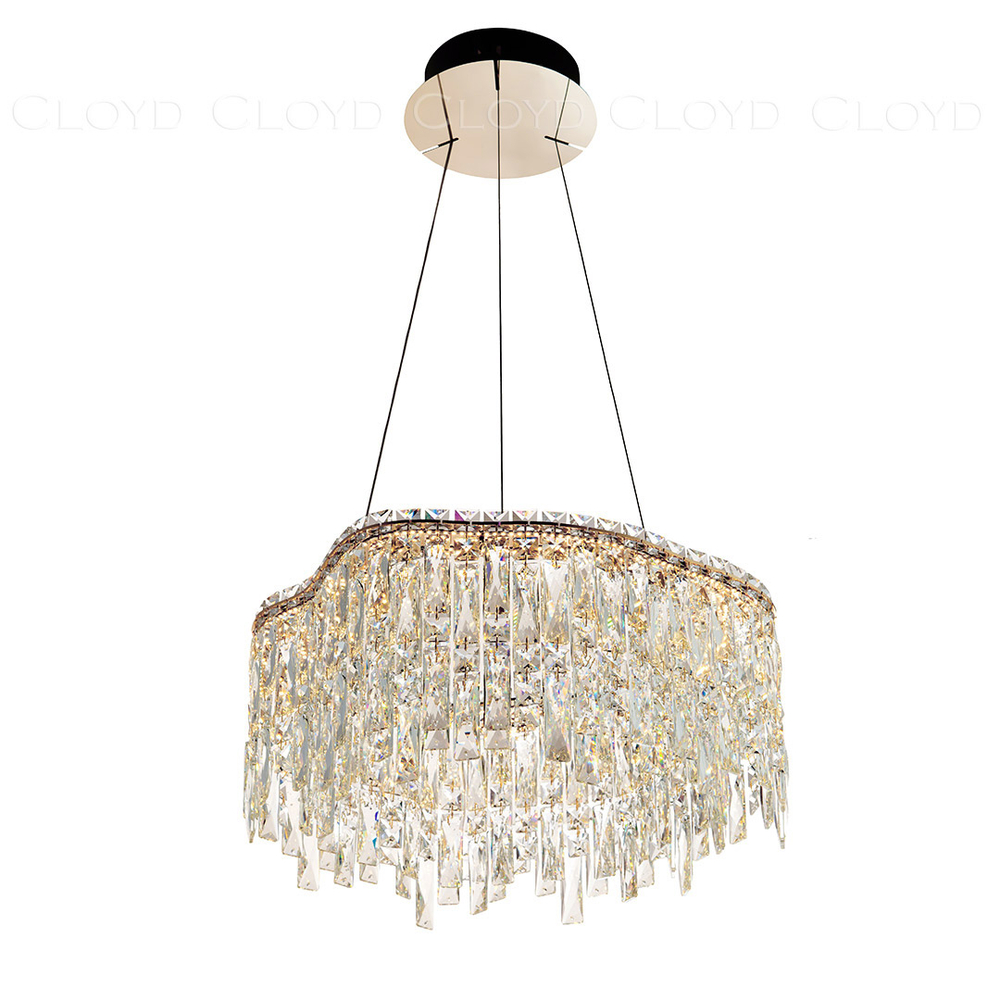 Люстра Cloyd ANTREA-A C1 / Ø48 см - золото (арт.11469)