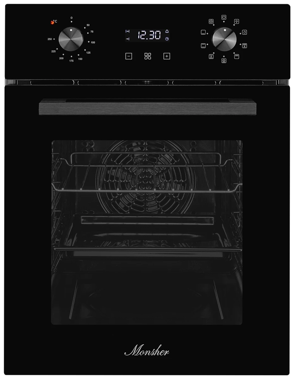 Встраиваемый электрический духовой шкаф Monsher MOE 4592 Noir