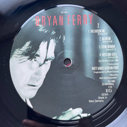 Винтажная виниловая пластинка LP Bryan Ferry, Boys And Girls (Германия 1985)