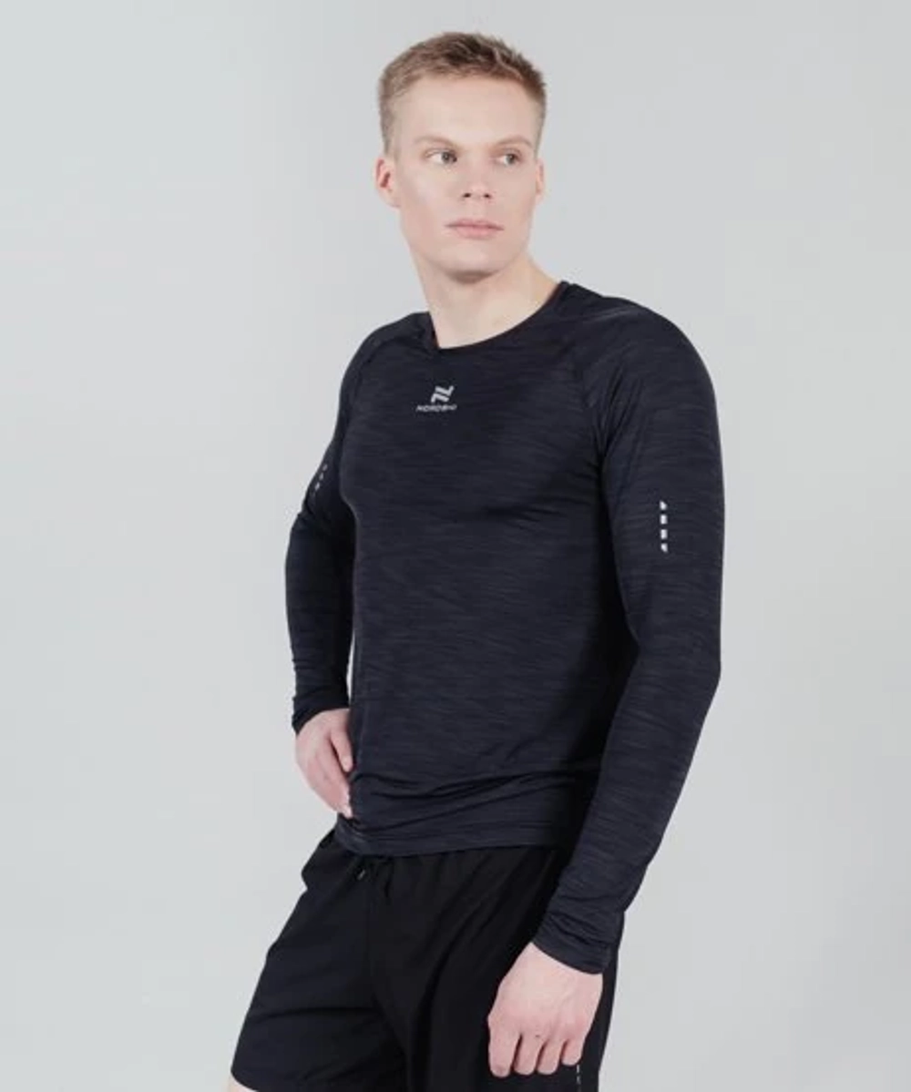 Футболка Nordski Pro Black с длинным рукавом