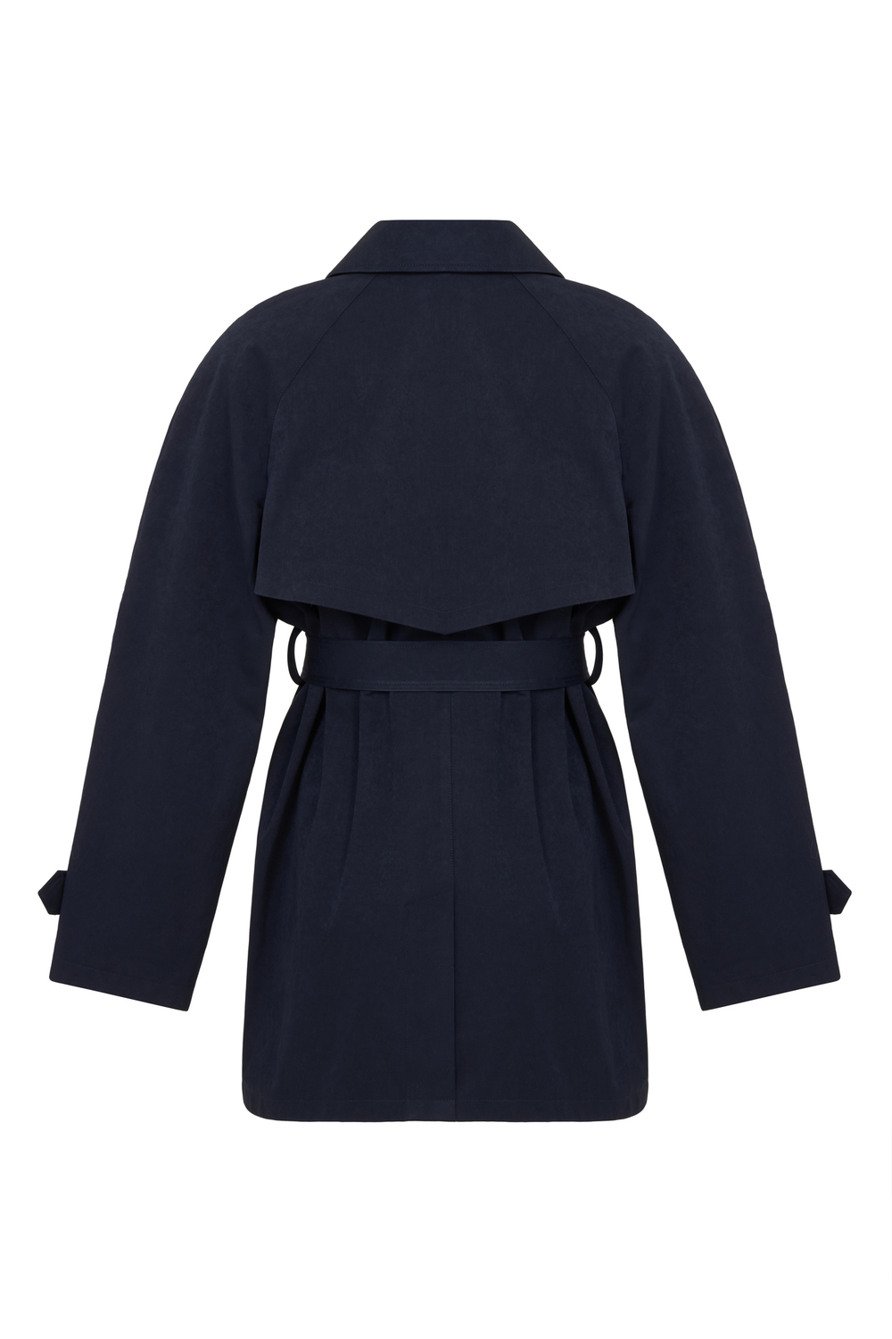 Тренч однобортный укороченный