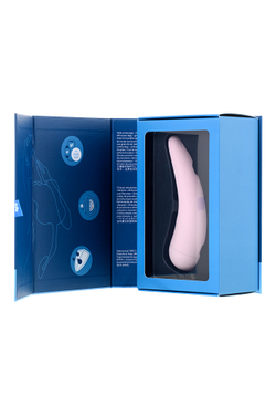 Вакуум-волновой бесконтактный стимулятор клитора Satisfyer Curvy 2+, силикон, розовый, 13,41 см.