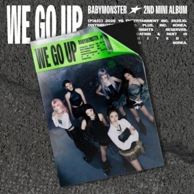 Альбом BABYMONSTER - WE GO UP 2ND MINI ALBUM PHOTOBOOK WE Version