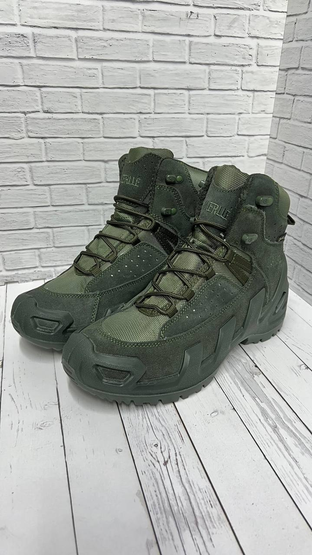 Тактические ботинки M6-Merlle Комбат / средние олива